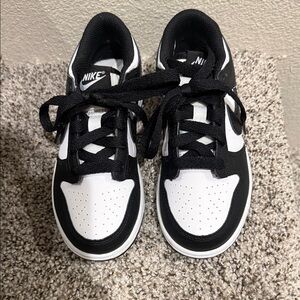 Nike Kids Black and White Pandas Sneakers